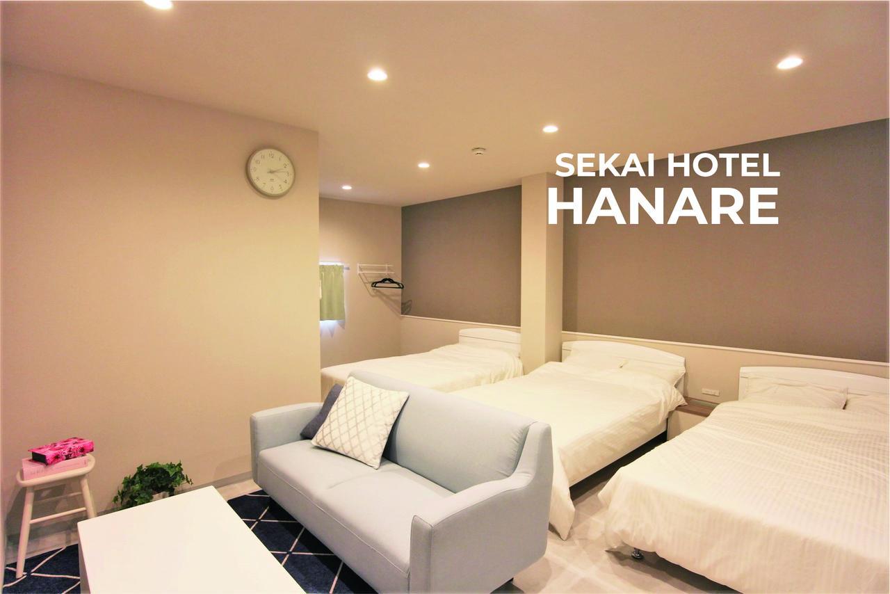 Sekai Hotel Botan Осака Экстерьер фото